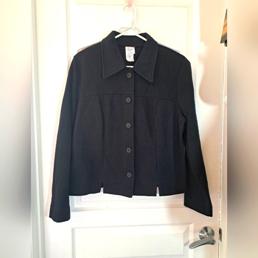 Canadian Brand "Weekenders" Black Classic Blazer/Tailored Jacket - Picture 4 of 7